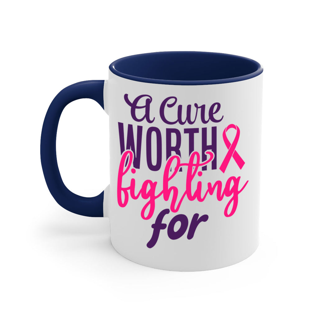 a cure worth fighting for Style 17#- breast cancer-Mug / Coffee Cup