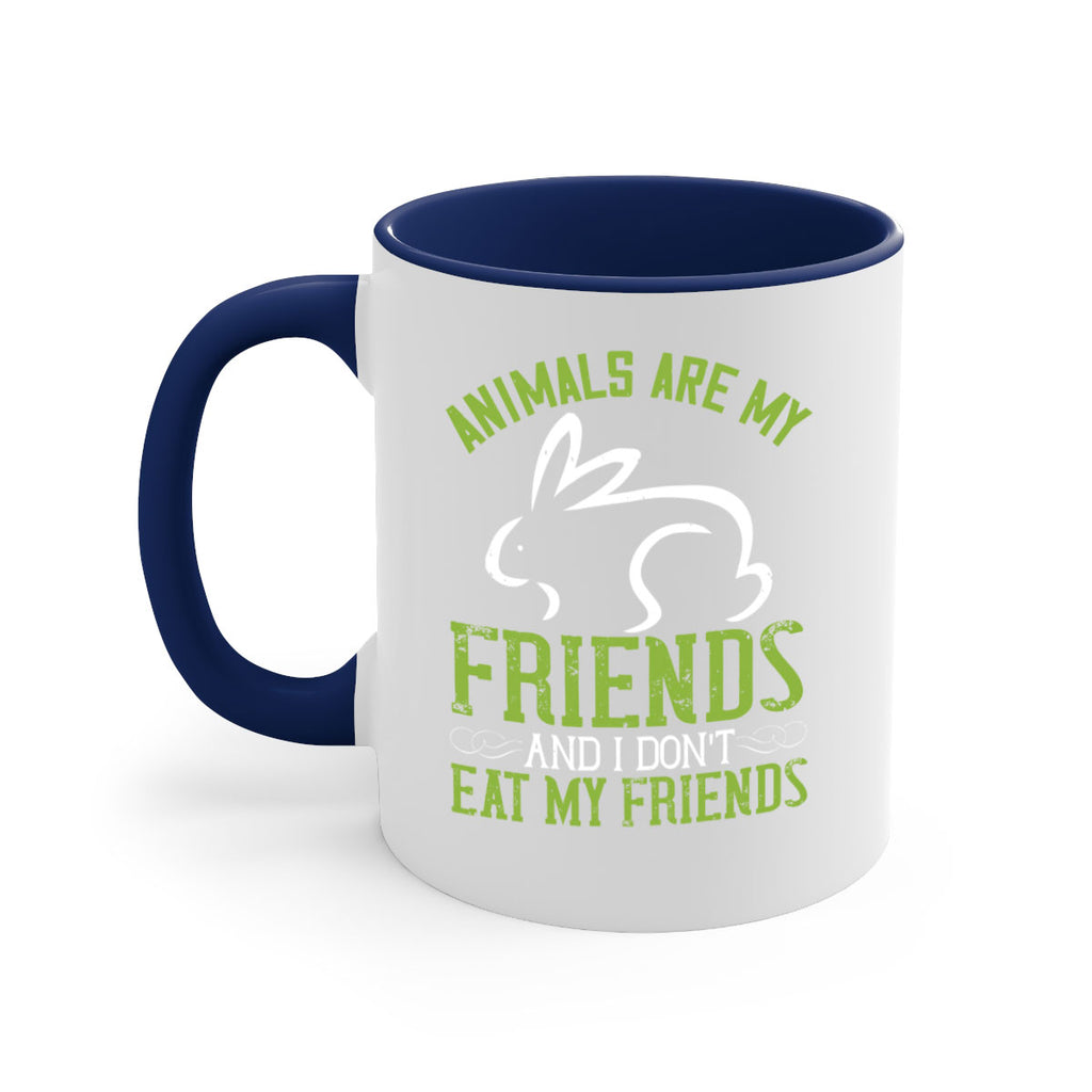 animals are my friends and i dont eat my friendss 104#- vegan-Mug / Coffee Cup