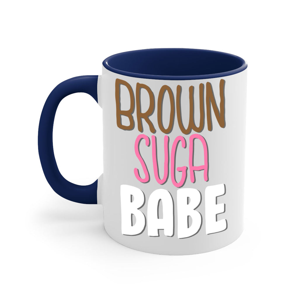 brown suga babe 190#- black words - phrases-Mug / Coffee Cup