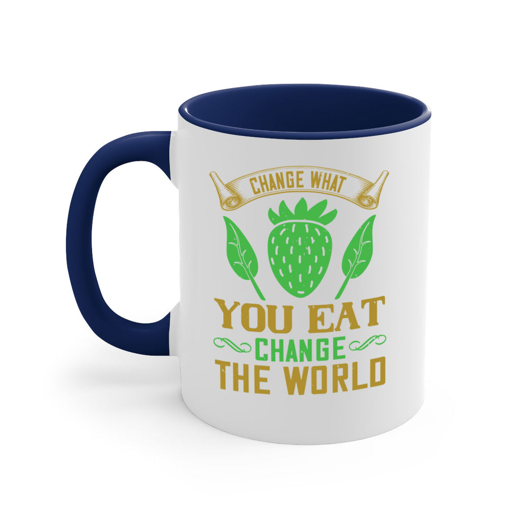 change what you eat change the world 146#- vegan-Mug / Coffee Cup