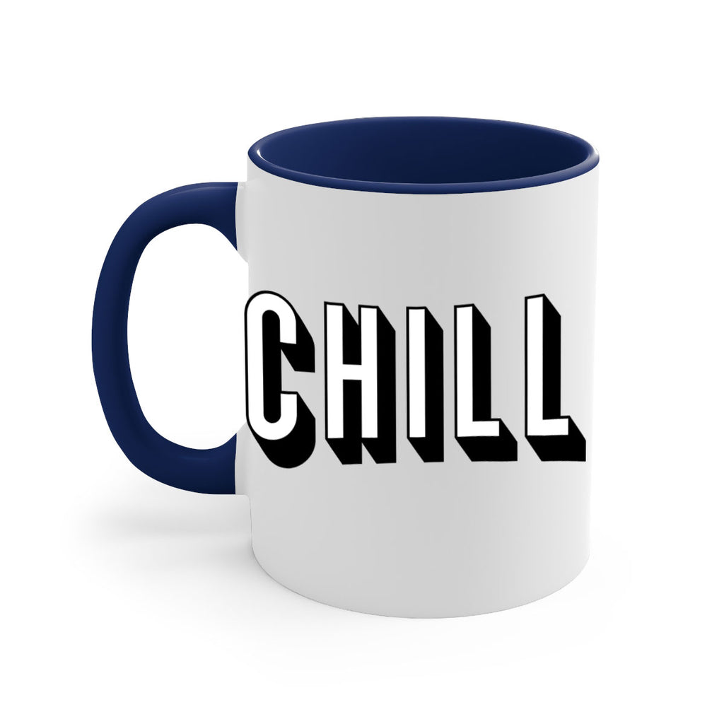 chill netflix 186#- black words - phrases-Mug / Coffee Cup