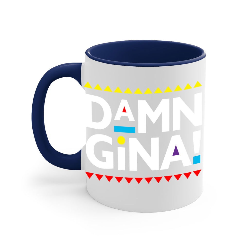 damn gina 178#- black words - phrases-Mug / Coffee Cup