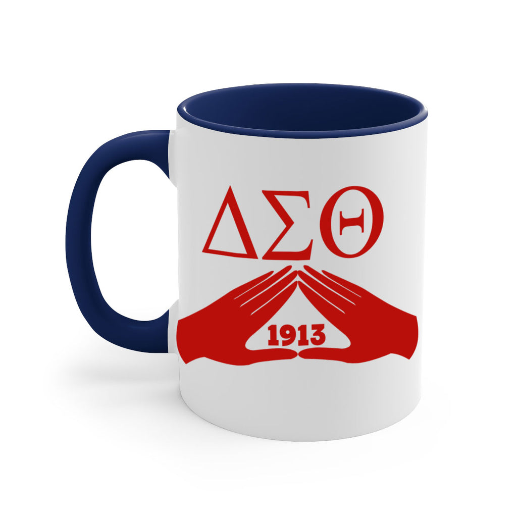 delta sigma theta 8#- black words - phrases-Mug / Coffee Cup