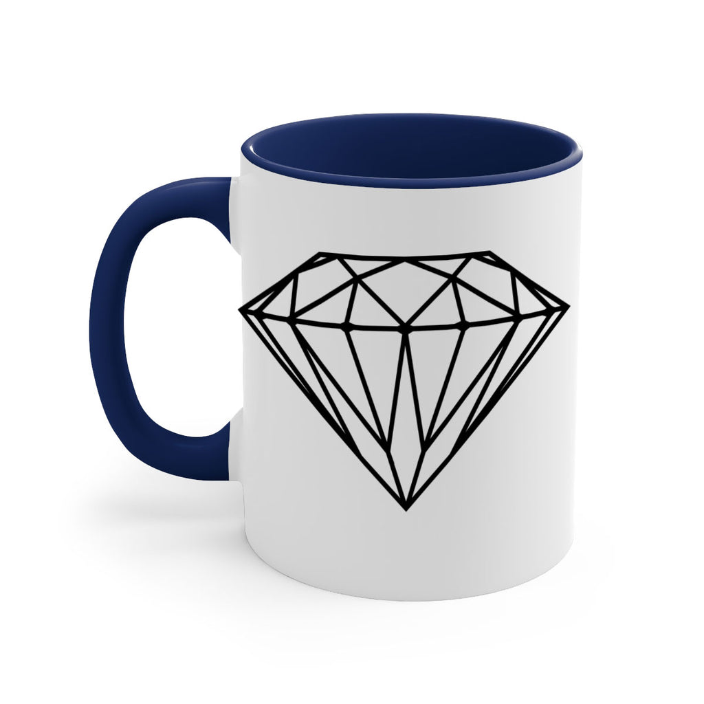 diamond 172#- black words - phrases-Mug / Coffee Cup