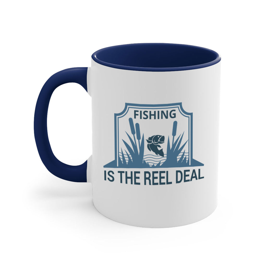 fishing is the real deal 138#- fishing-Mug / Coffee Cup