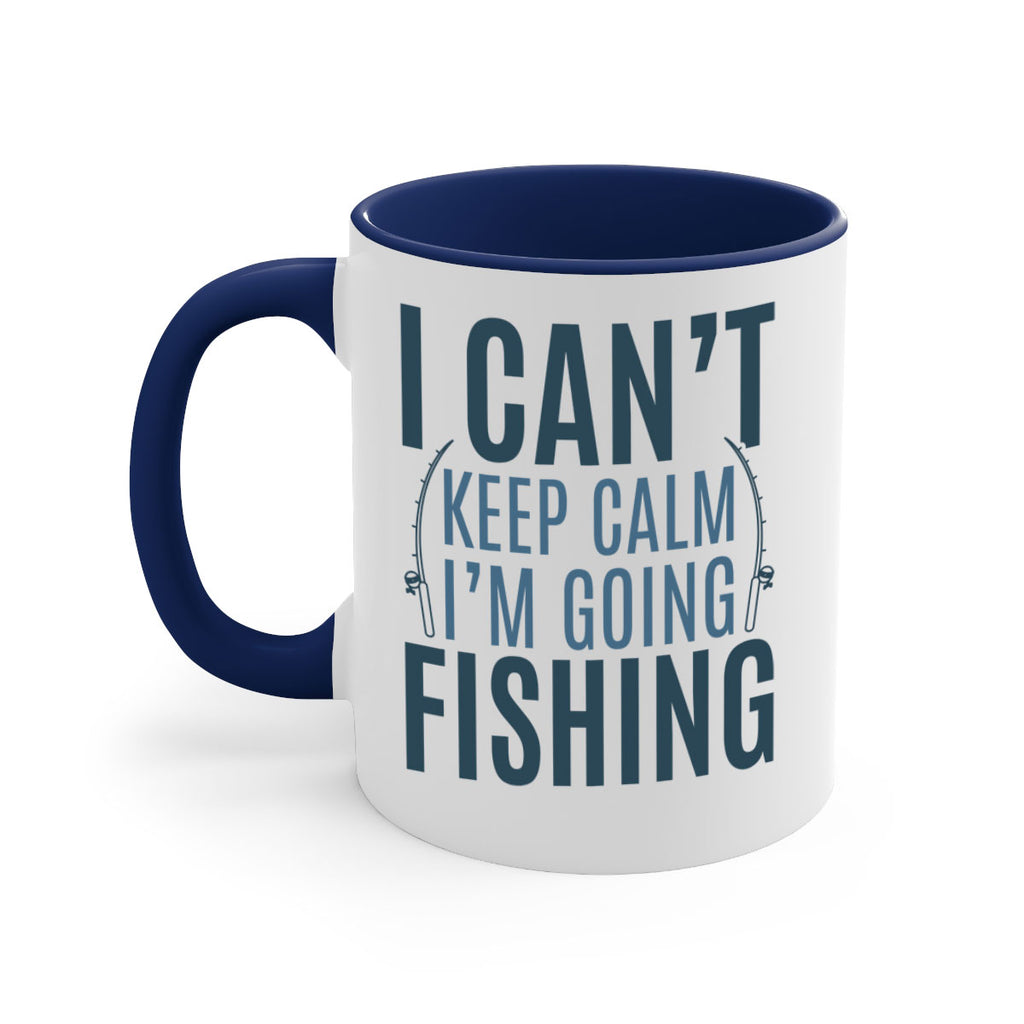 i cant keep calm 115#- fishing-Mug / Coffee Cup