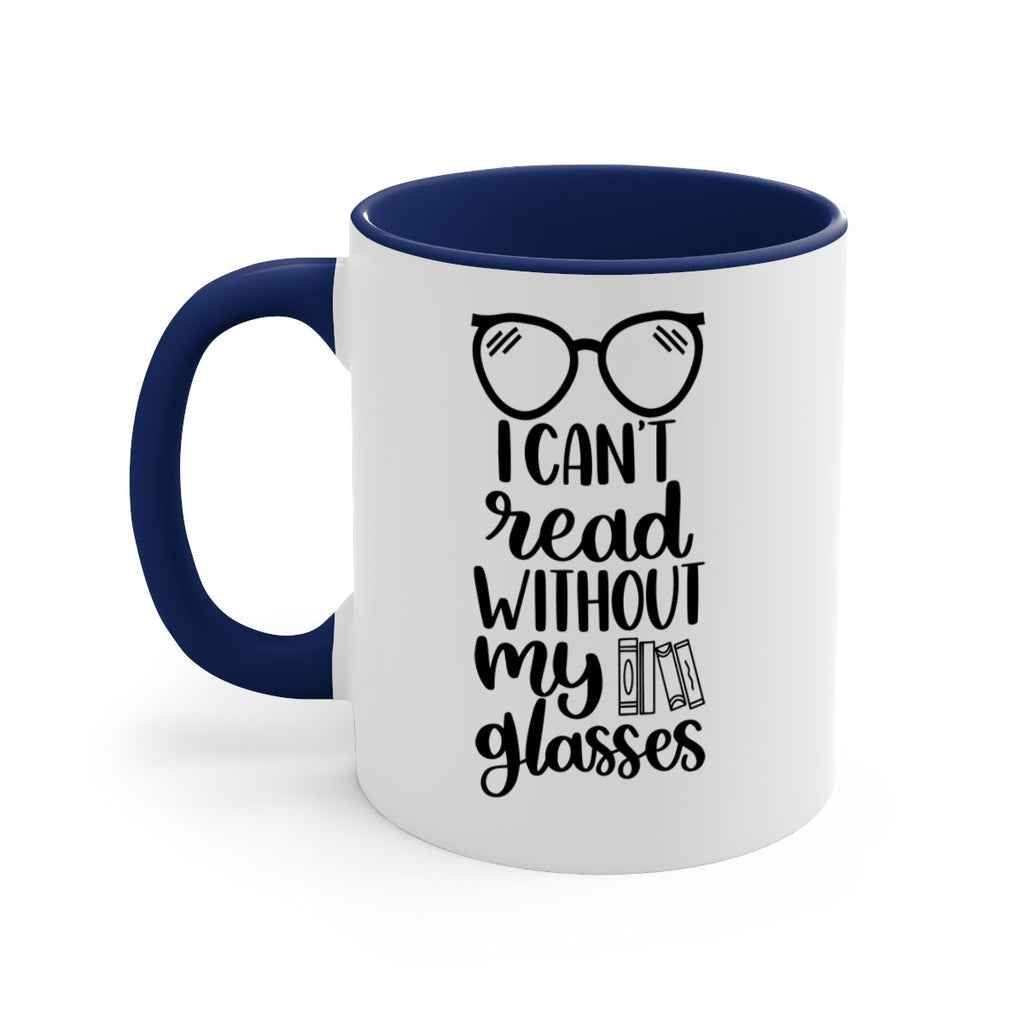 i cant read without 38#- Reading - Books-Mug / Coffee Cup