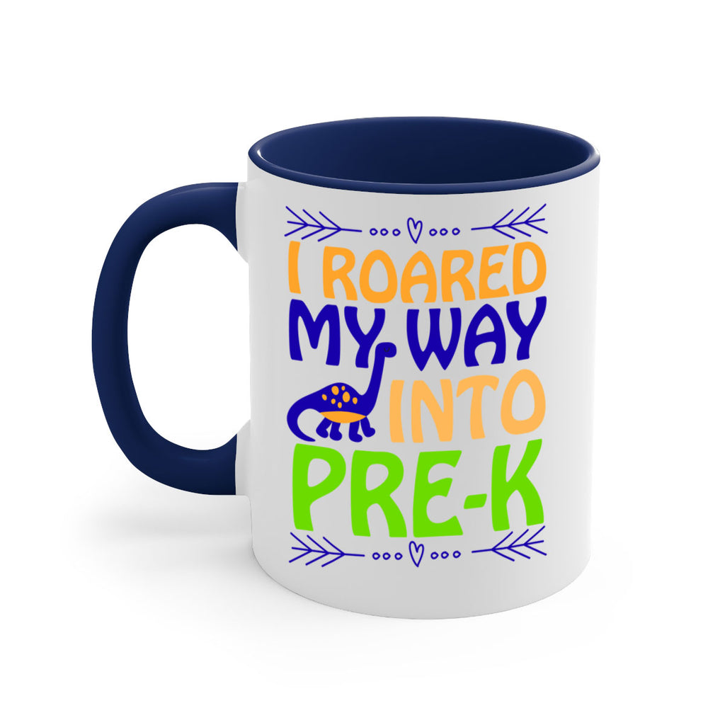 i roared my way into prek 20#- mardi gras-Mug / Coffee Cup