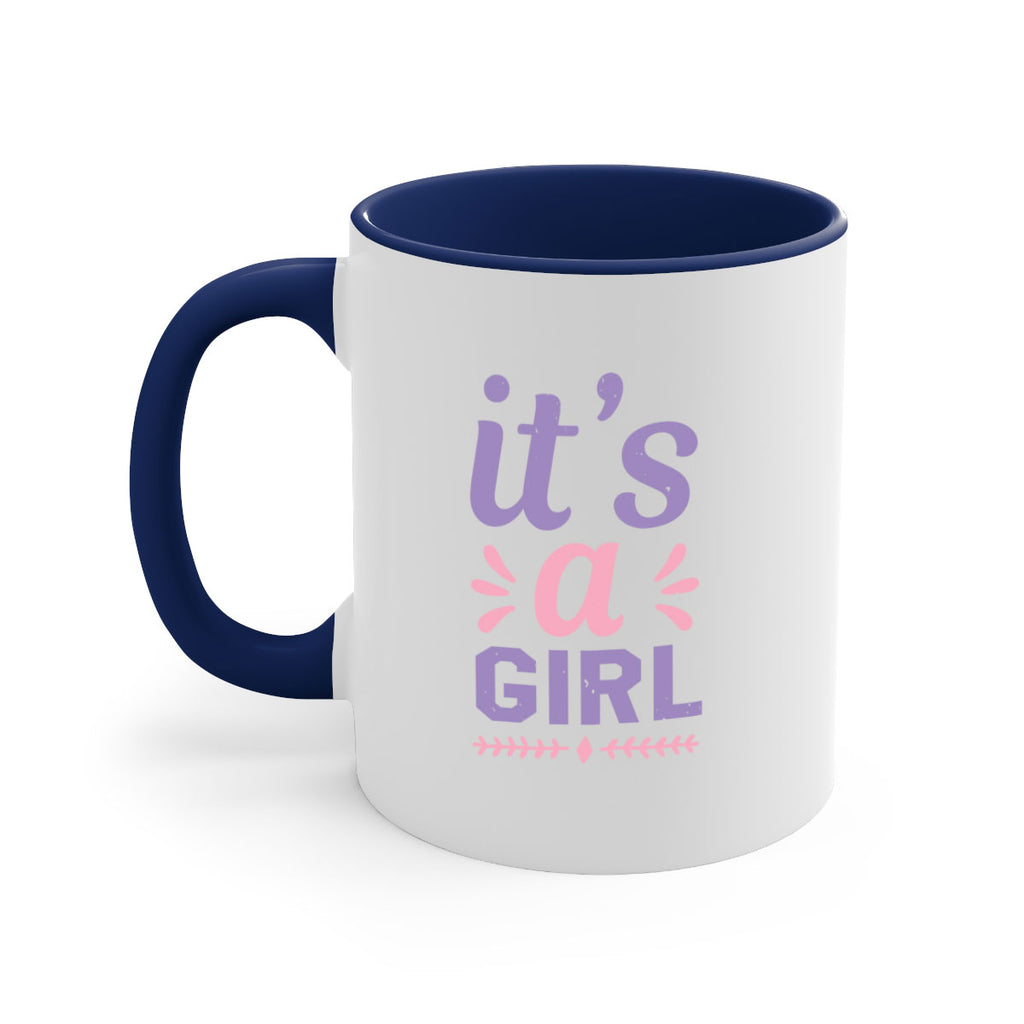 its a girl Style 32#- baby shower-Mug / Coffee Cup