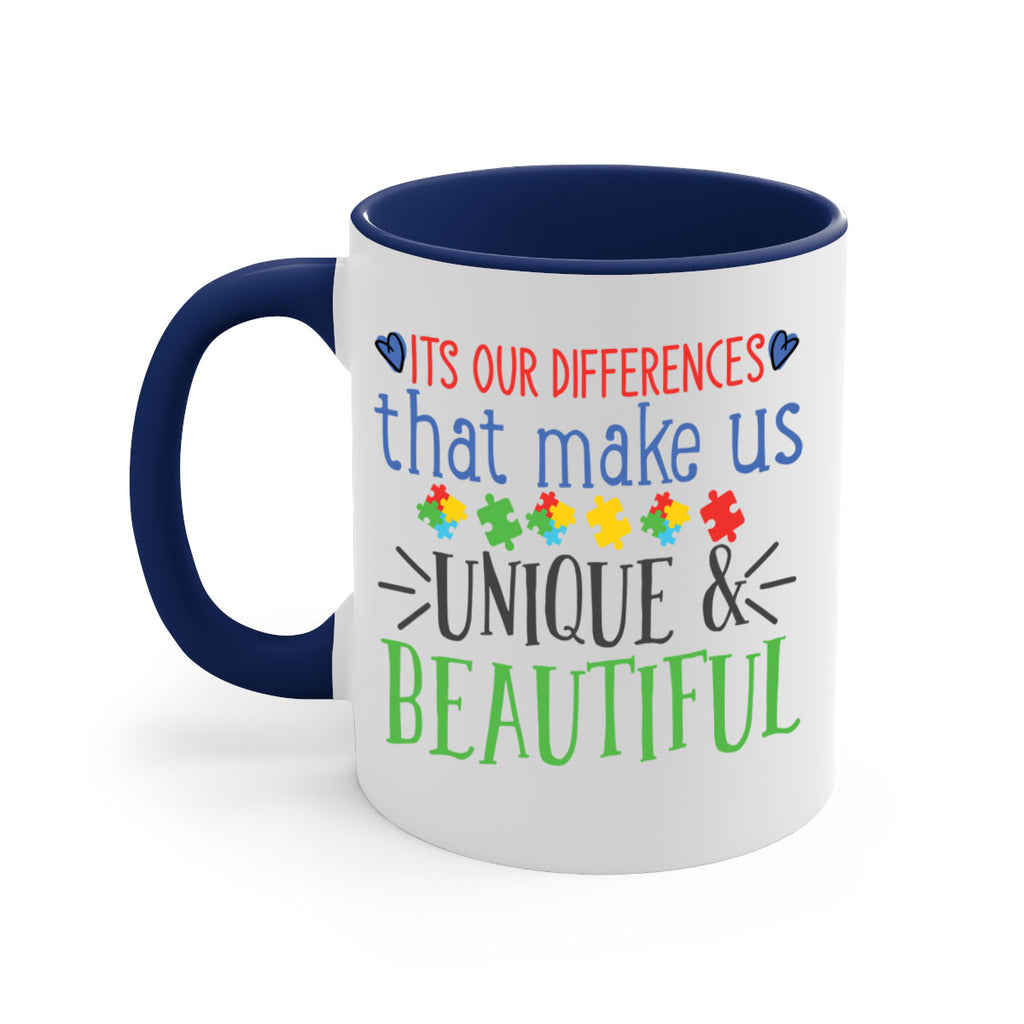its our differences that make us unique beautiful Style 27#- autism-Mug / Coffee Cup
