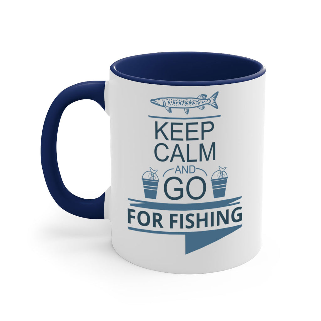 keep calm and go 67#- fishing-Mug / Coffee Cup