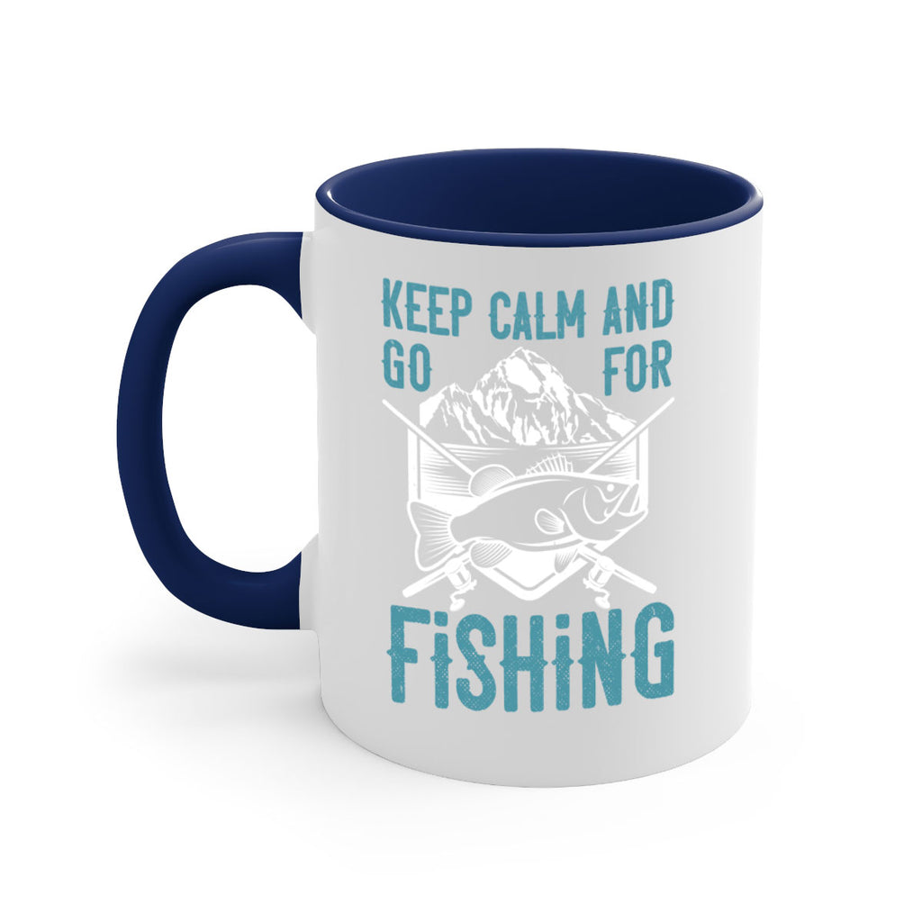 keep calm and go for fishing 247#- fishing-Mug / Coffee Cup