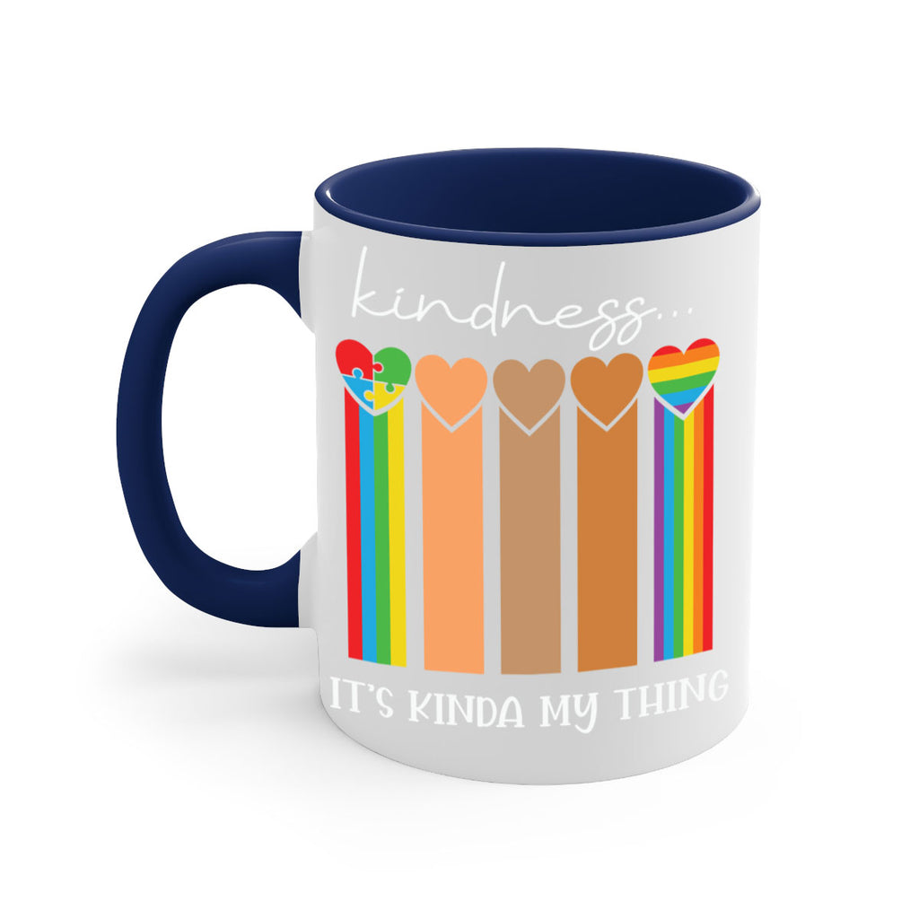 kindness its kinda my thing lgbt 110#- lgbt-Mug / Coffee Cup