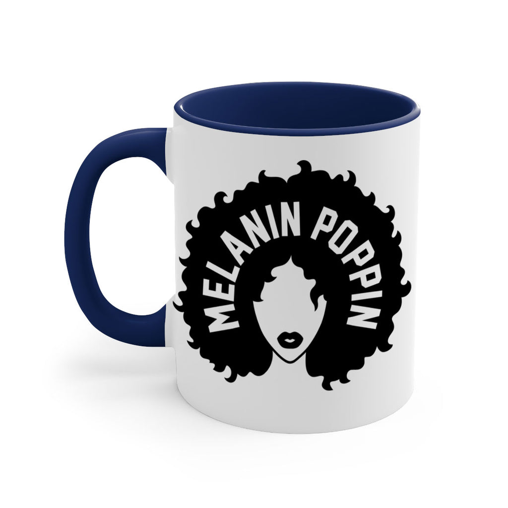 melanin poppin 85#- black words - phrases-Mug / Coffee Cup