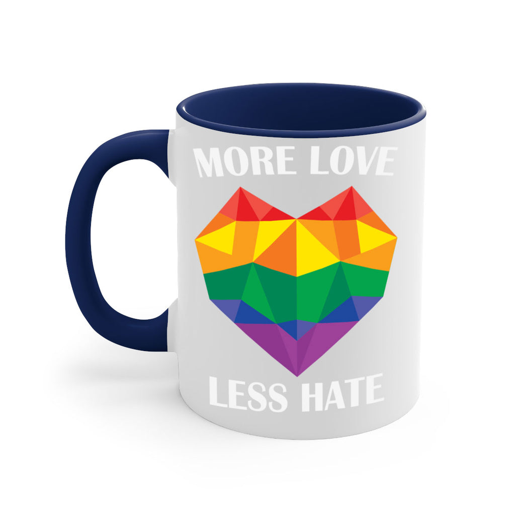 more love less hate lgbt lgbt 78#- lgbt-Mug / Coffee Cup