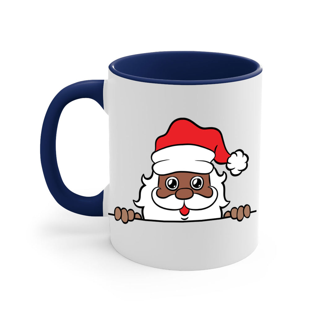 peekaboo black santa 19#- Black men - Boys-Mug / Coffee Cup
