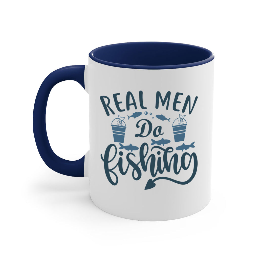 real man do fishing 44#- fishing-Mug / Coffee Cup