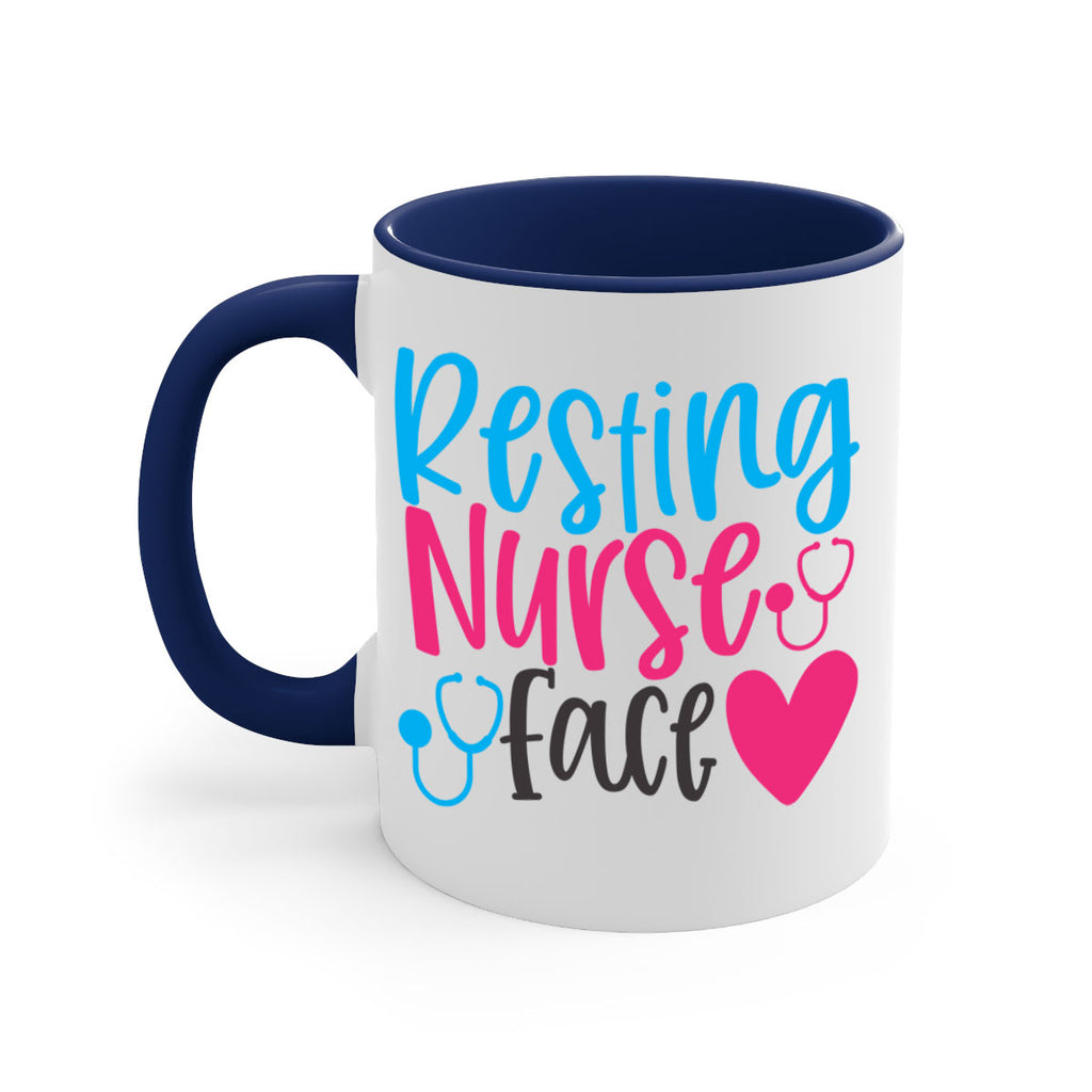 resting nurse face Style Style 56#- nurse-Mug / Coffee Cup
