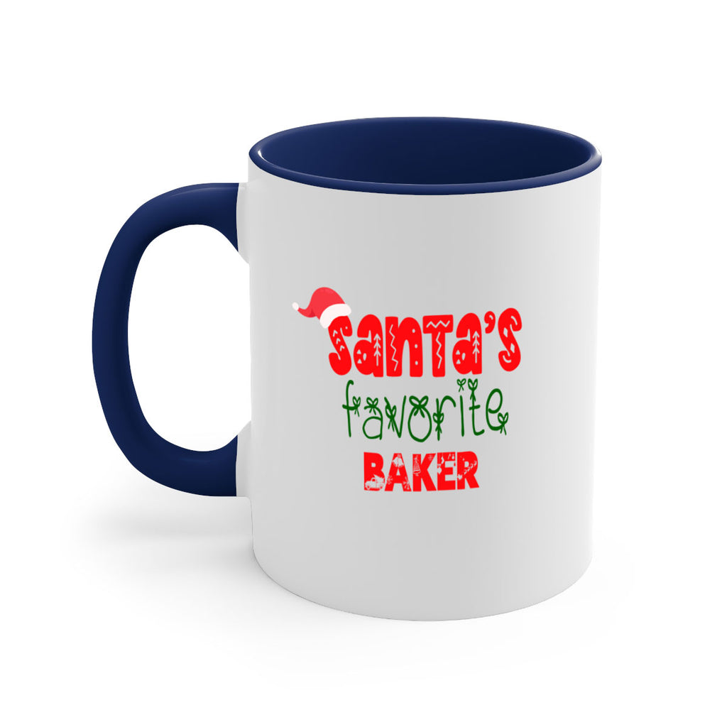 santas favorite baker style 671#- christmas-Mug / Coffee Cup