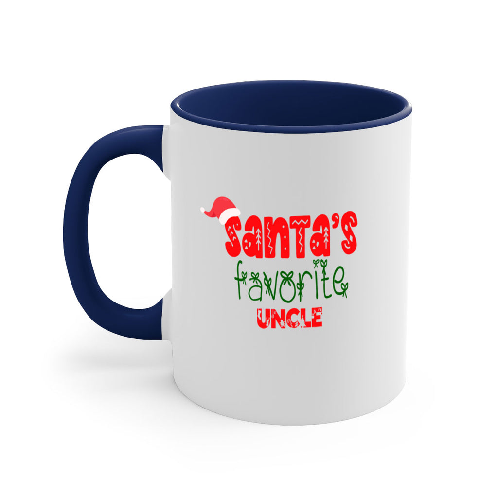 santas favorite uncle style 1137#- christmas-Mug / Coffee Cup