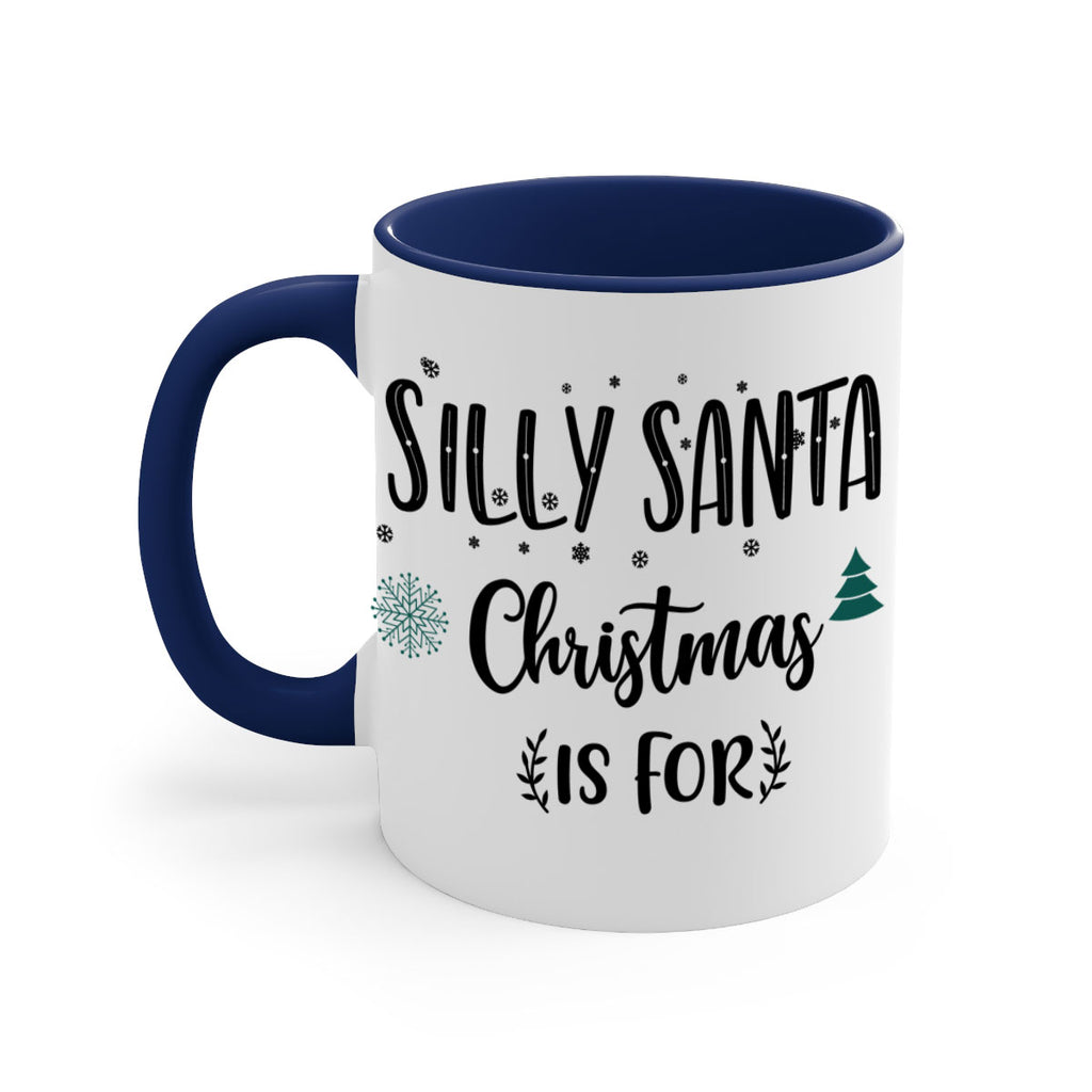 silly santa christmas is for jesus style 1175#- christmas-Mug / Coffee Cup