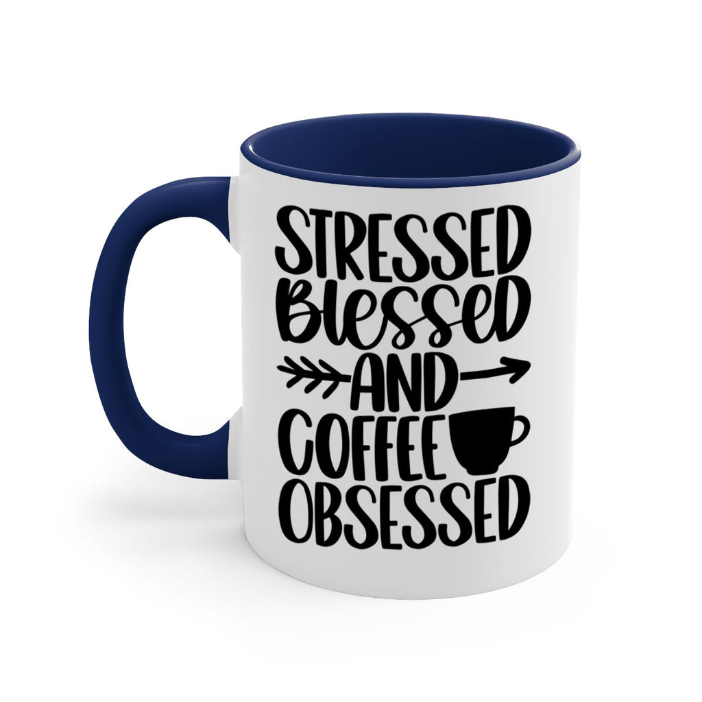 stressed blessed and 26#- coffee-Mug / Coffee Cup