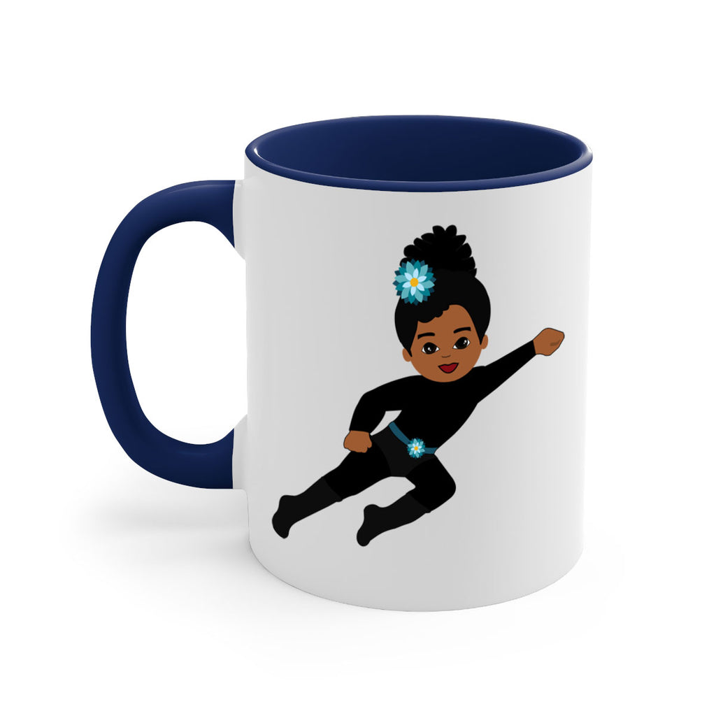 super kids girl 10#- Black women - Girls-Mug / Coffee Cup