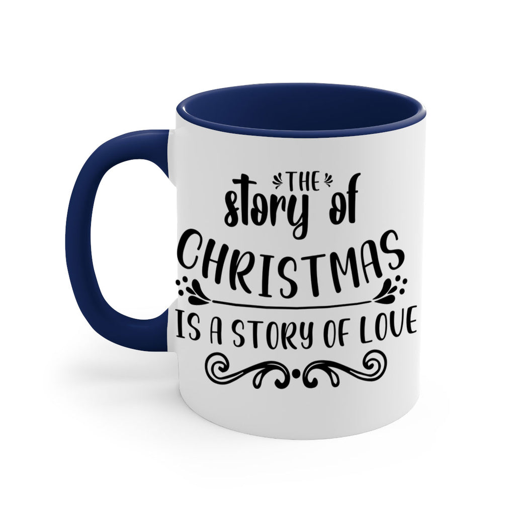 the story of christmas is a story of love style 1207#- christmas-Mug / Coffee Cup