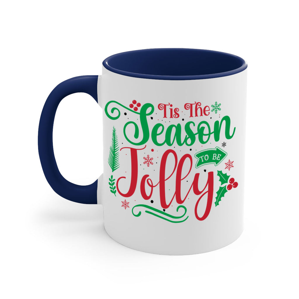 tis the season to be jolly style 1216#- christmas-Mug / Coffee Cup