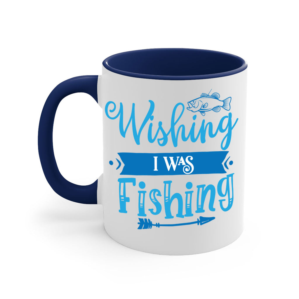 wishing i was fishing 189#- fishing-Mug / Coffee Cup