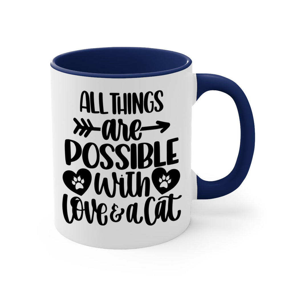 All Things Are Possible Style 75#- cat-Mug / Coffee Cup