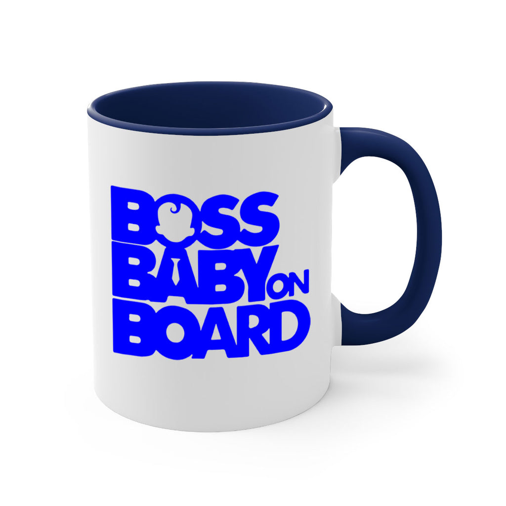 Boss Baby On Board 2#- black words - phrases-Mug / Coffee Cup