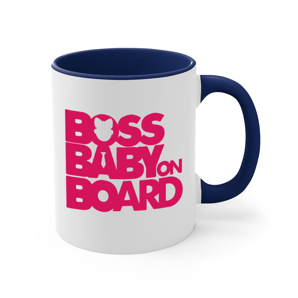 Boss Baby On Board 3#- black words - phrases-Mug / Coffee Cup
