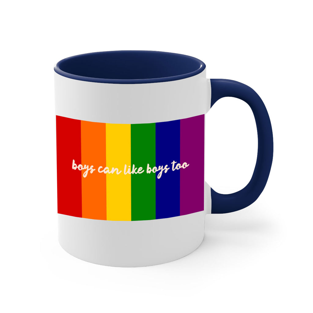 Boys can like Boys too 17#- lgbt-Mug / Coffee Cup