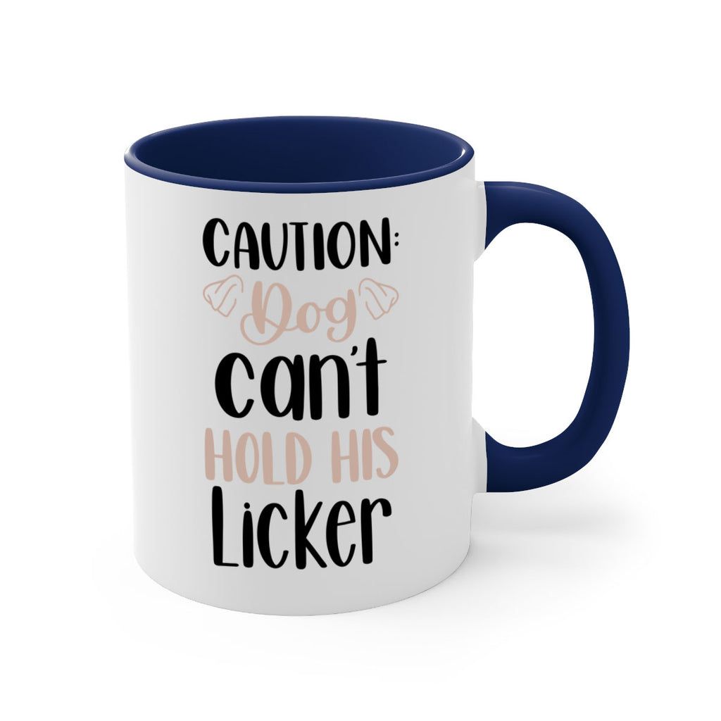 Caution Dog Cant Hold Style 31#- Dog-Mug / Coffee Cup