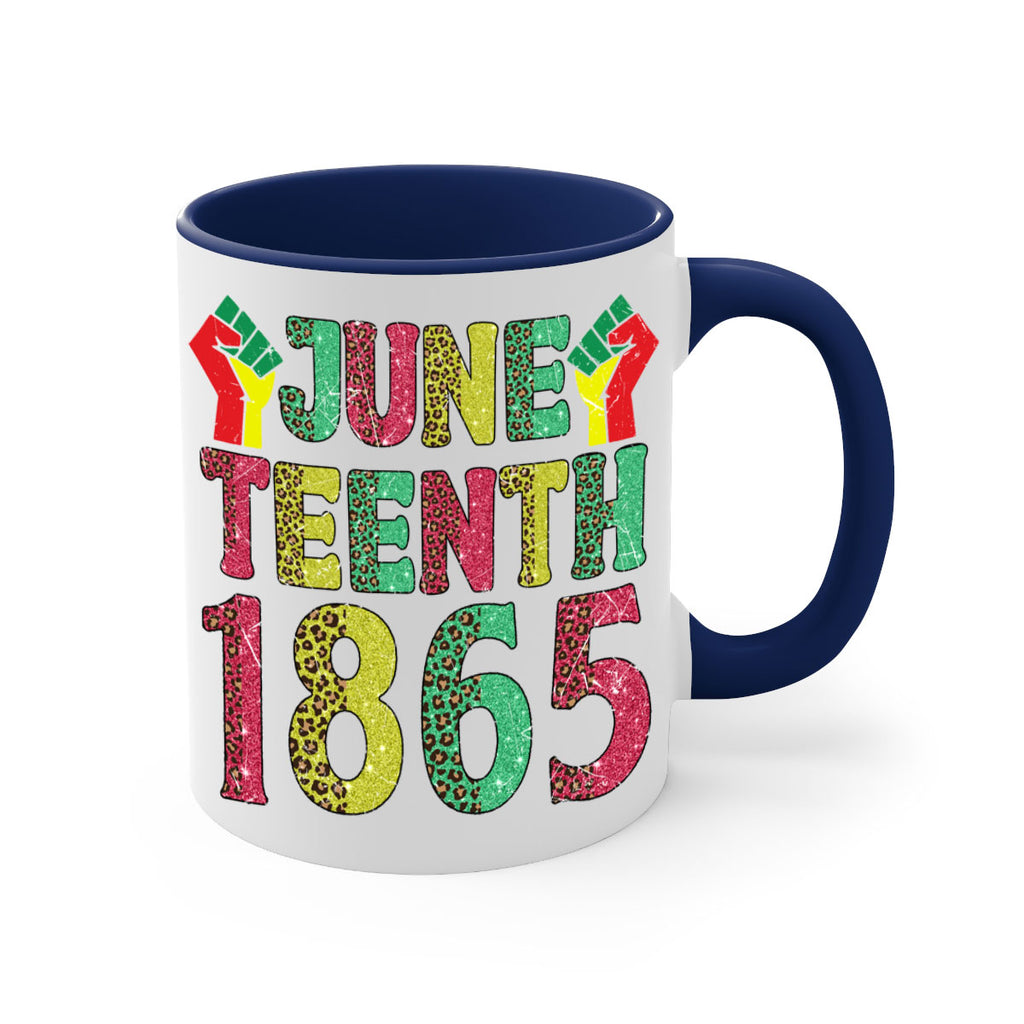 Fist Juneteenth Since 1865 Design Png 10#- juneteenth-Mug / Coffee Cup