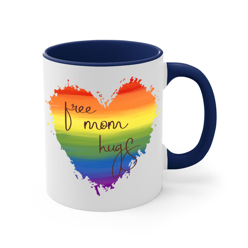 Free Mom Hugs Rainbow Pride Lgbt Png 35#- lgbt-Mug / Coffee Cup