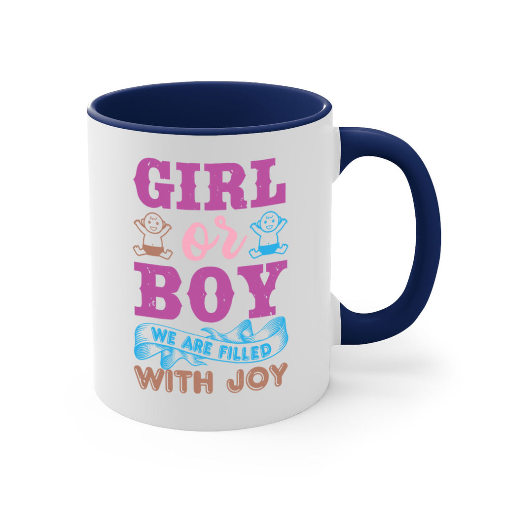 Girl or boy we are filled with joy Style 38#- baby shower-Mug / Coffee Cup