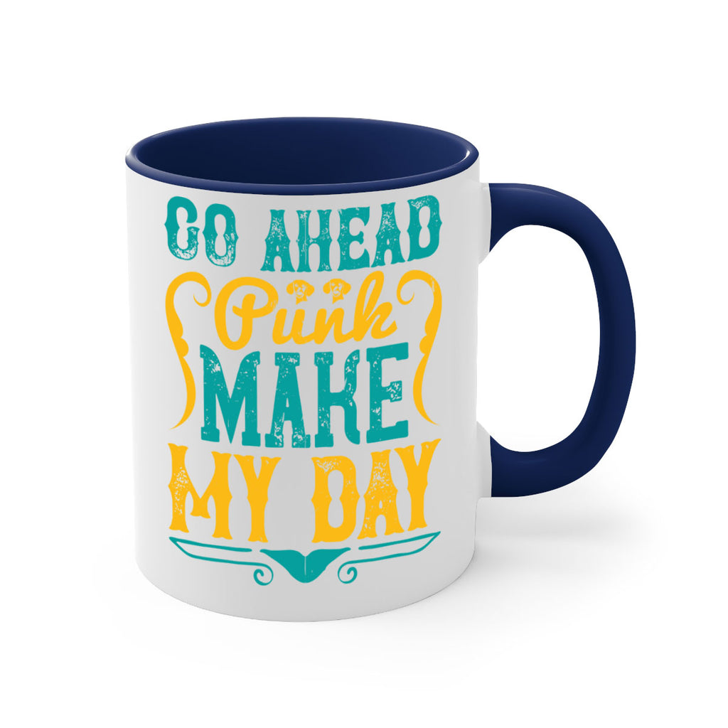Go Ahead Punk Make My Day Style 45#- Dog-Mug / Coffee Cup
