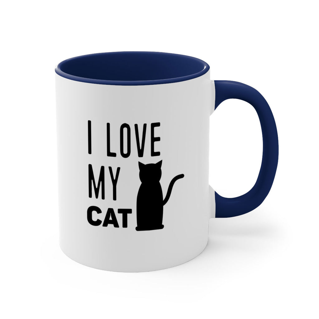 I Love My Cat Style 57#- cat-Mug / Coffee Cup