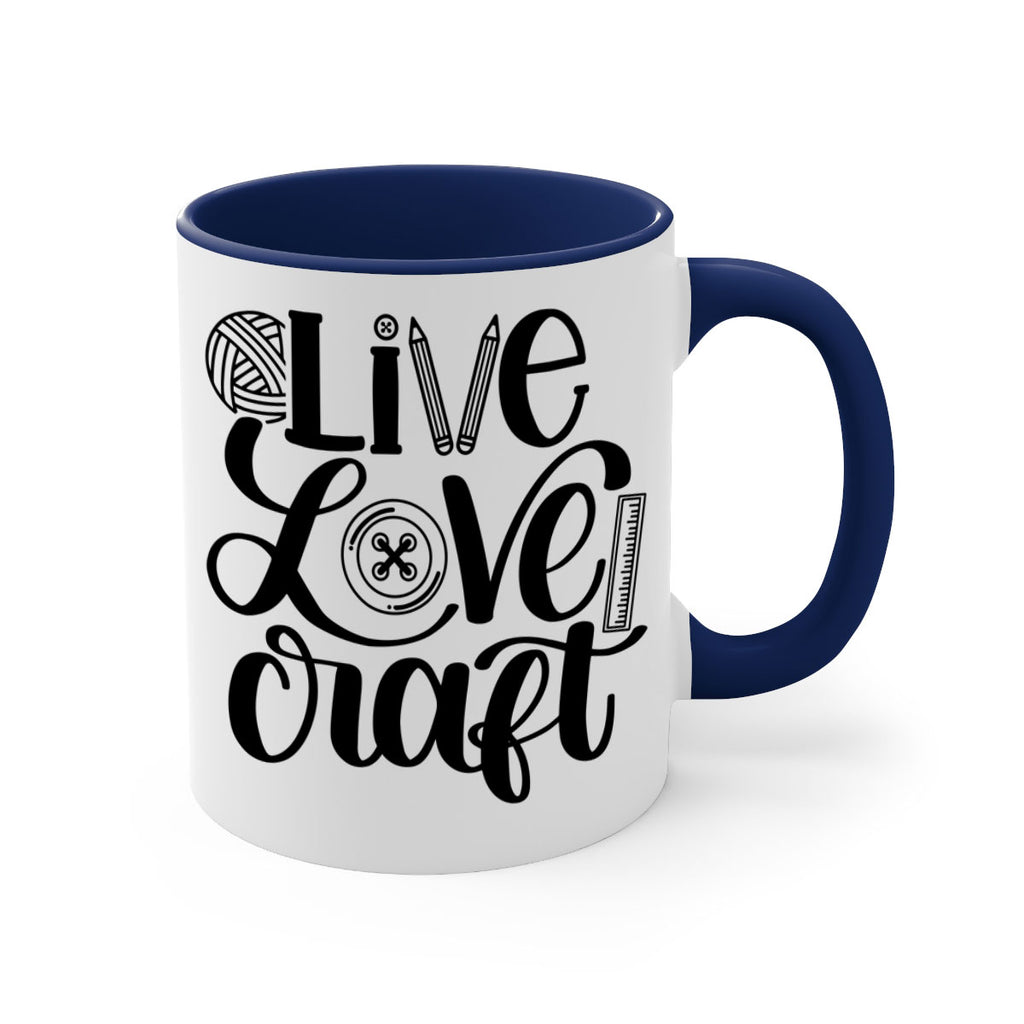 Live Love Craft 14#- crafting-Mug / Coffee Cup