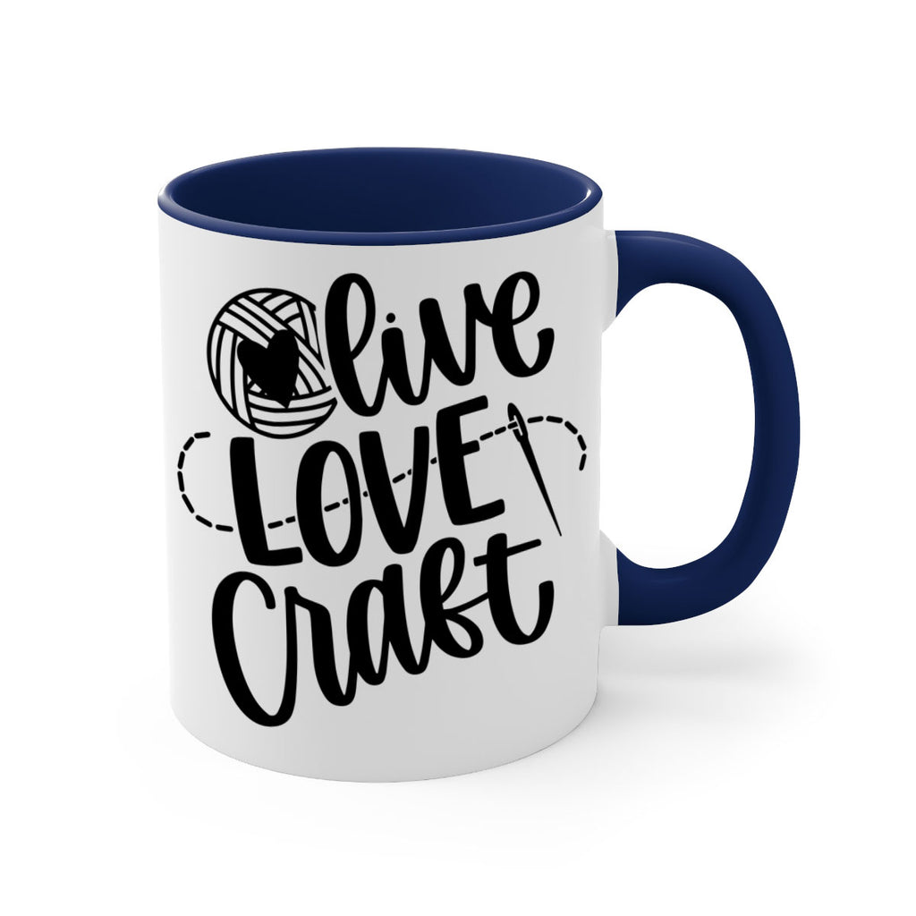 Live Love Craft 15#- crafting-Mug / Coffee Cup