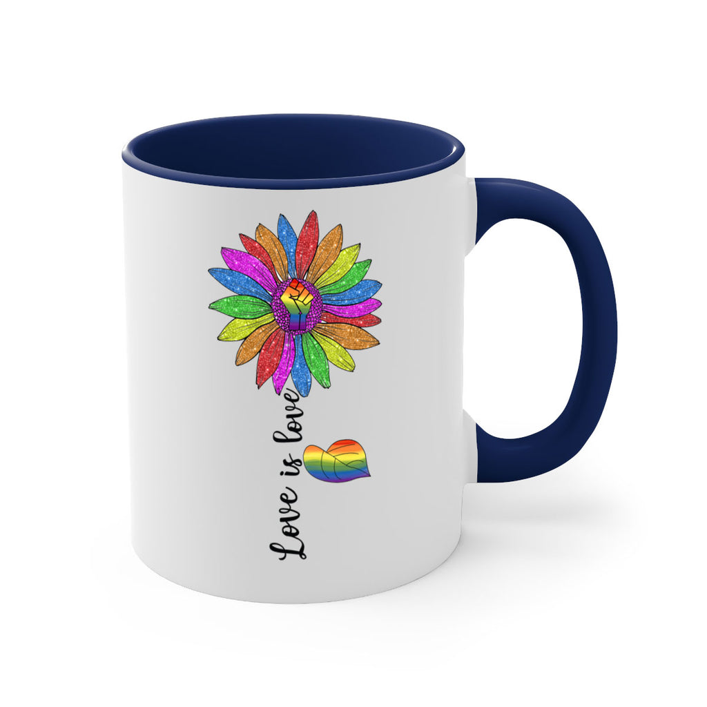 Love Is Love Pride Lgbt Sunflower Png 47#- lgbt-Mug / Coffee Cup