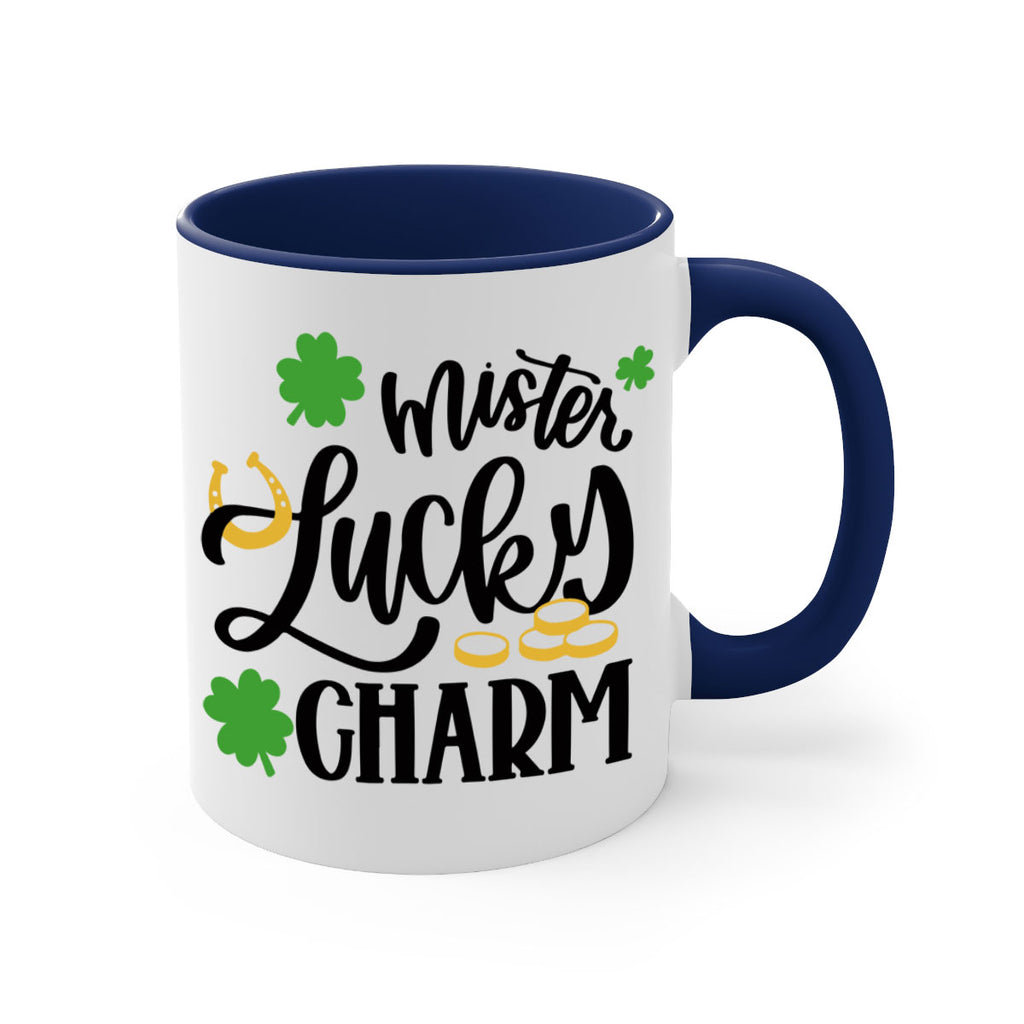 Mister Lucky Charm Style 46#- St Patricks Day-Mug / Coffee Cup