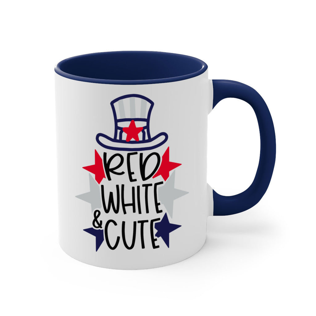 Red White Cute Style 169#- 4th Of July-Mug / Coffee Cup
