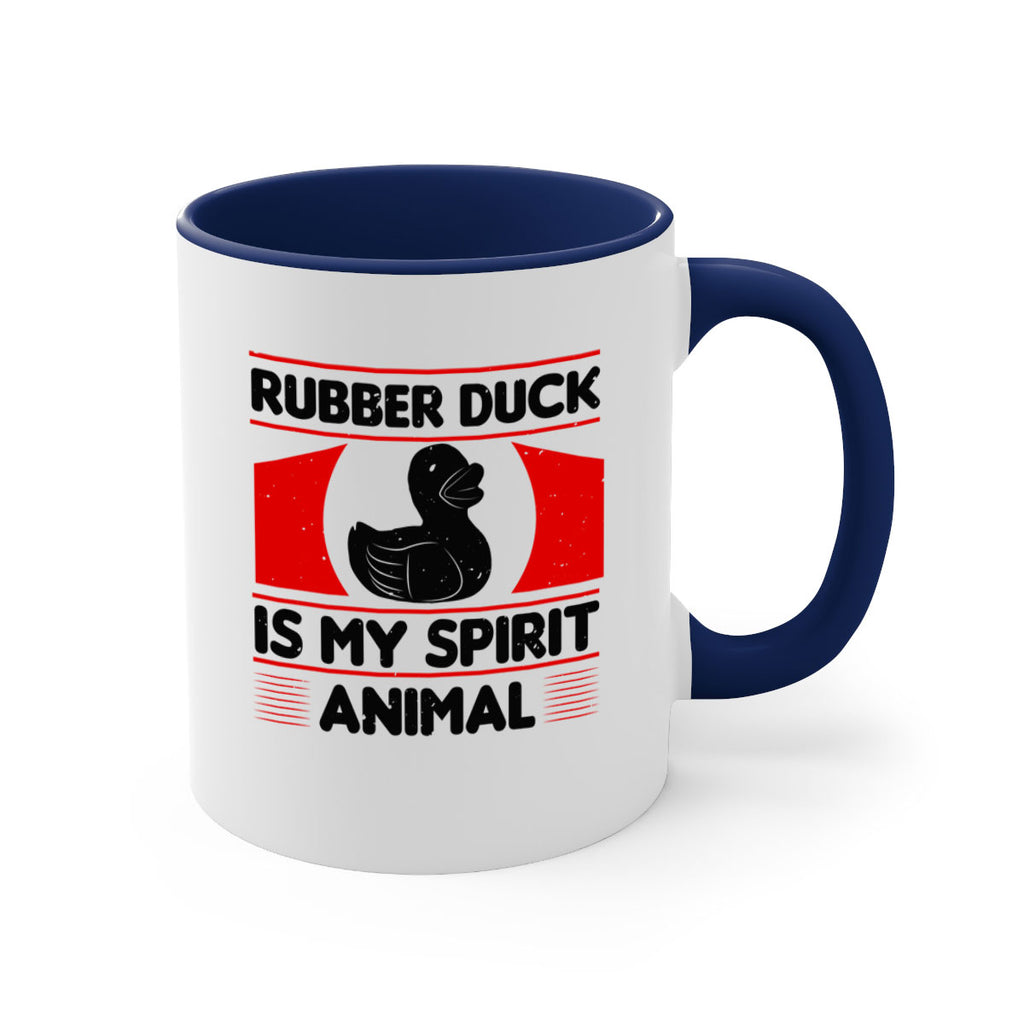 Rubber duck is my spirit animal Style 19#- duck-Mug / Coffee Cup