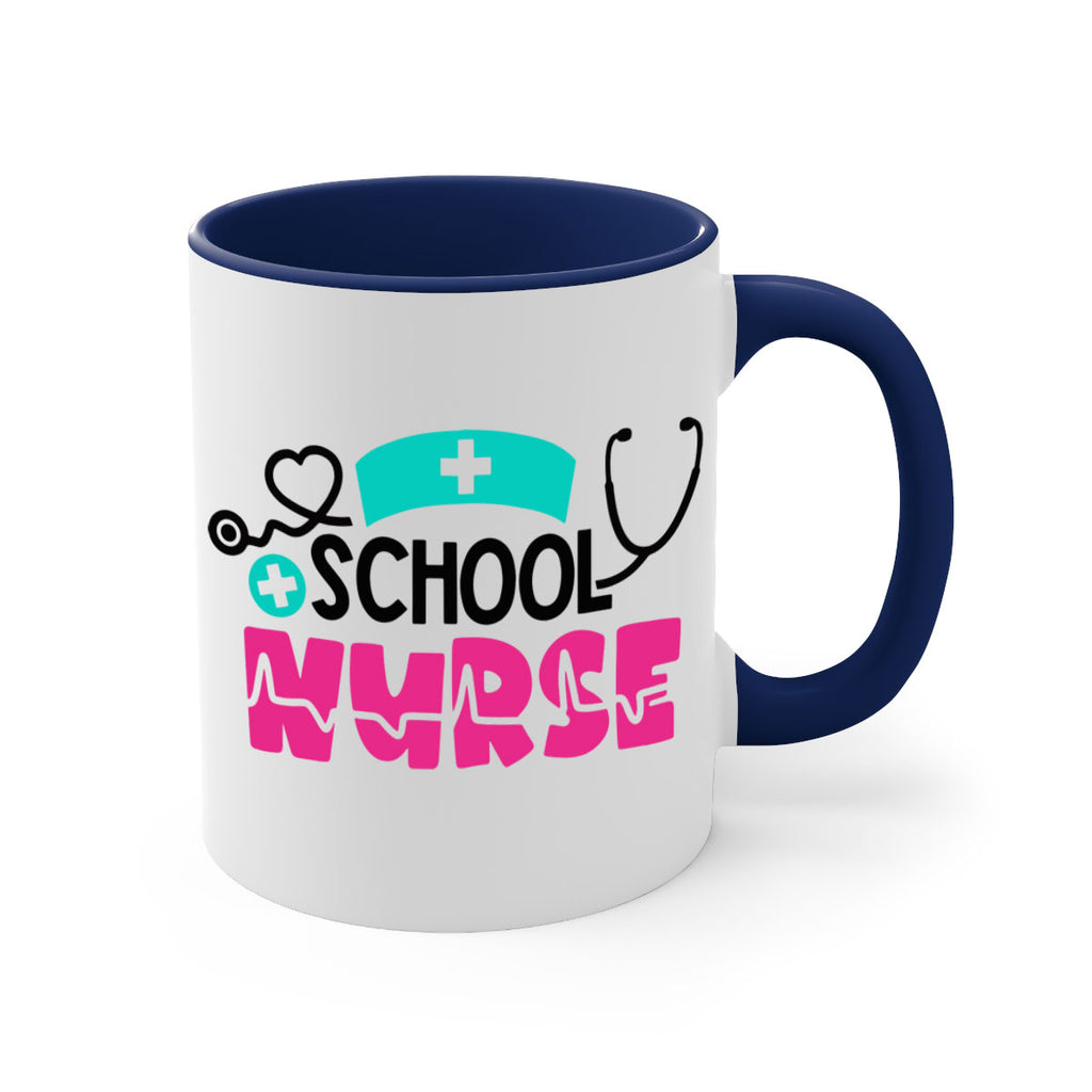 School Nurse Style Style 50#- nurse-Mug / Coffee Cup