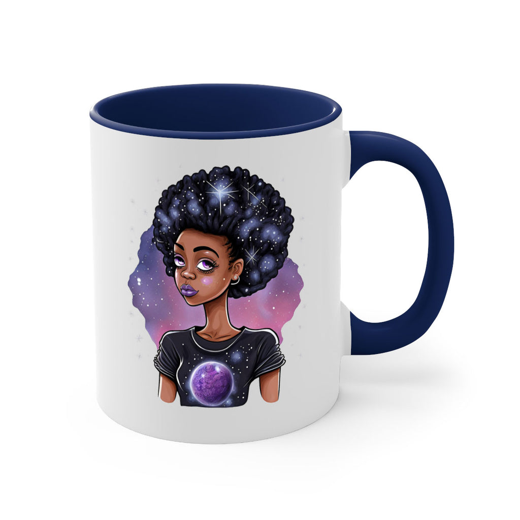 Sparkling Black Girl Design 11#- Black women - Girls-Mug / Coffee Cup