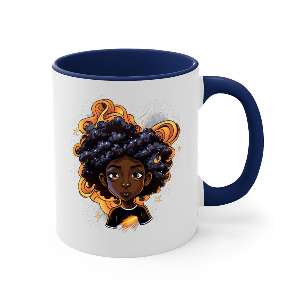 Sparkling Black Girl Design 12#- Black women - Girls-Mug / Coffee Cup