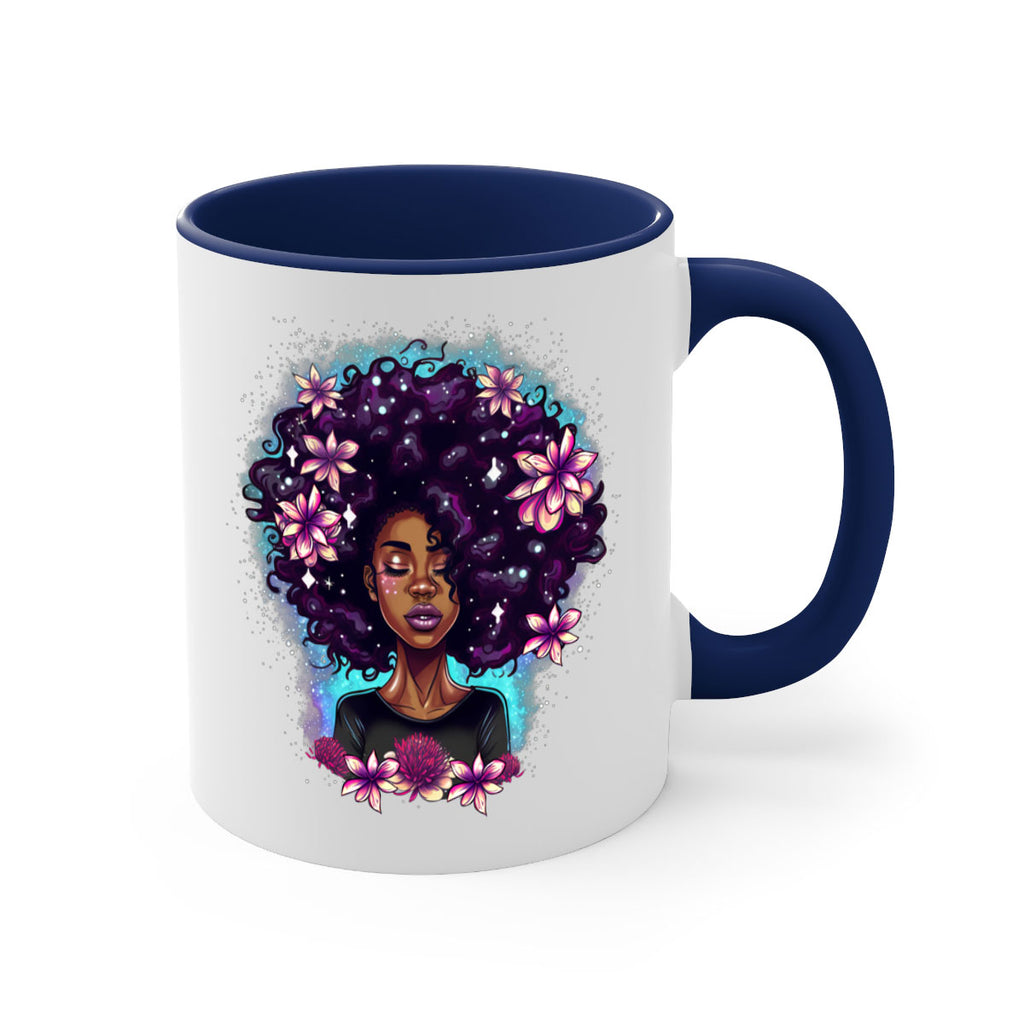 Sparkling Black Girl Design 3#- Black women - Girls-Mug / Coffee Cup